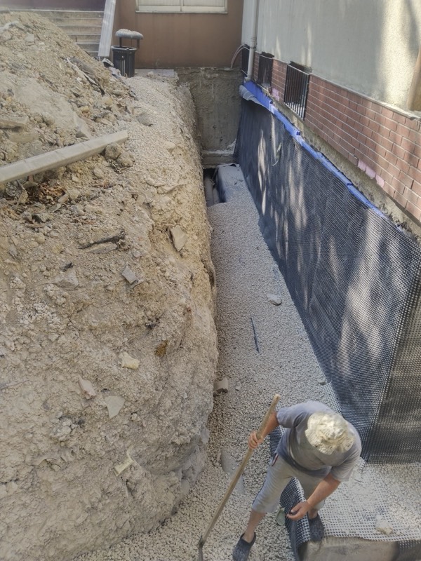 Bina çevresi drenaj