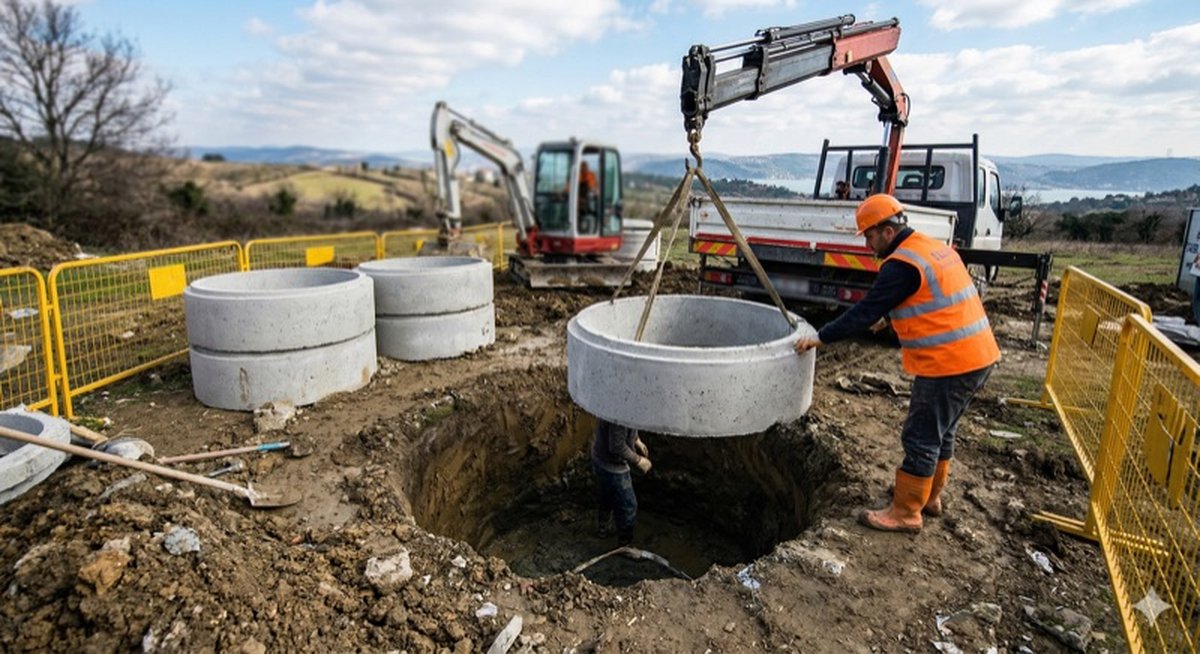 Keson kuyu açma çalışması